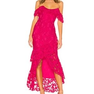 Lovers and Friends Rosewater Lace Gown